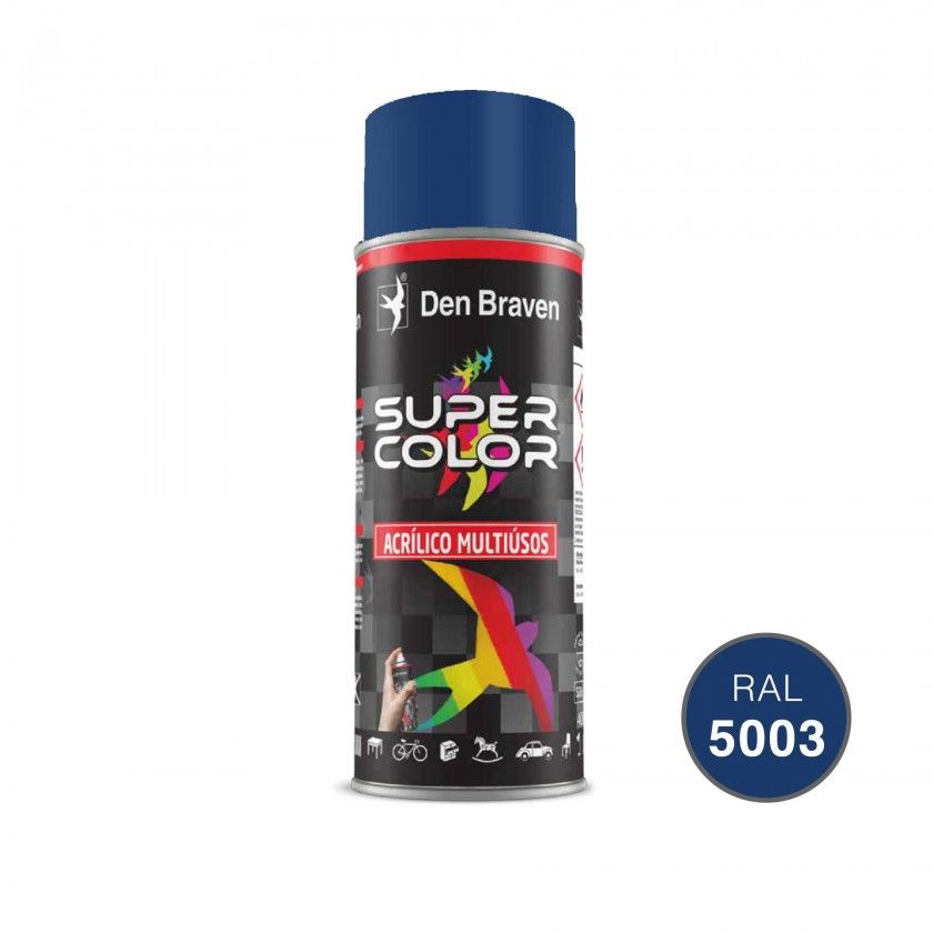 Spray Pintura Acrlico RAL5003 Azul Safira 400ml