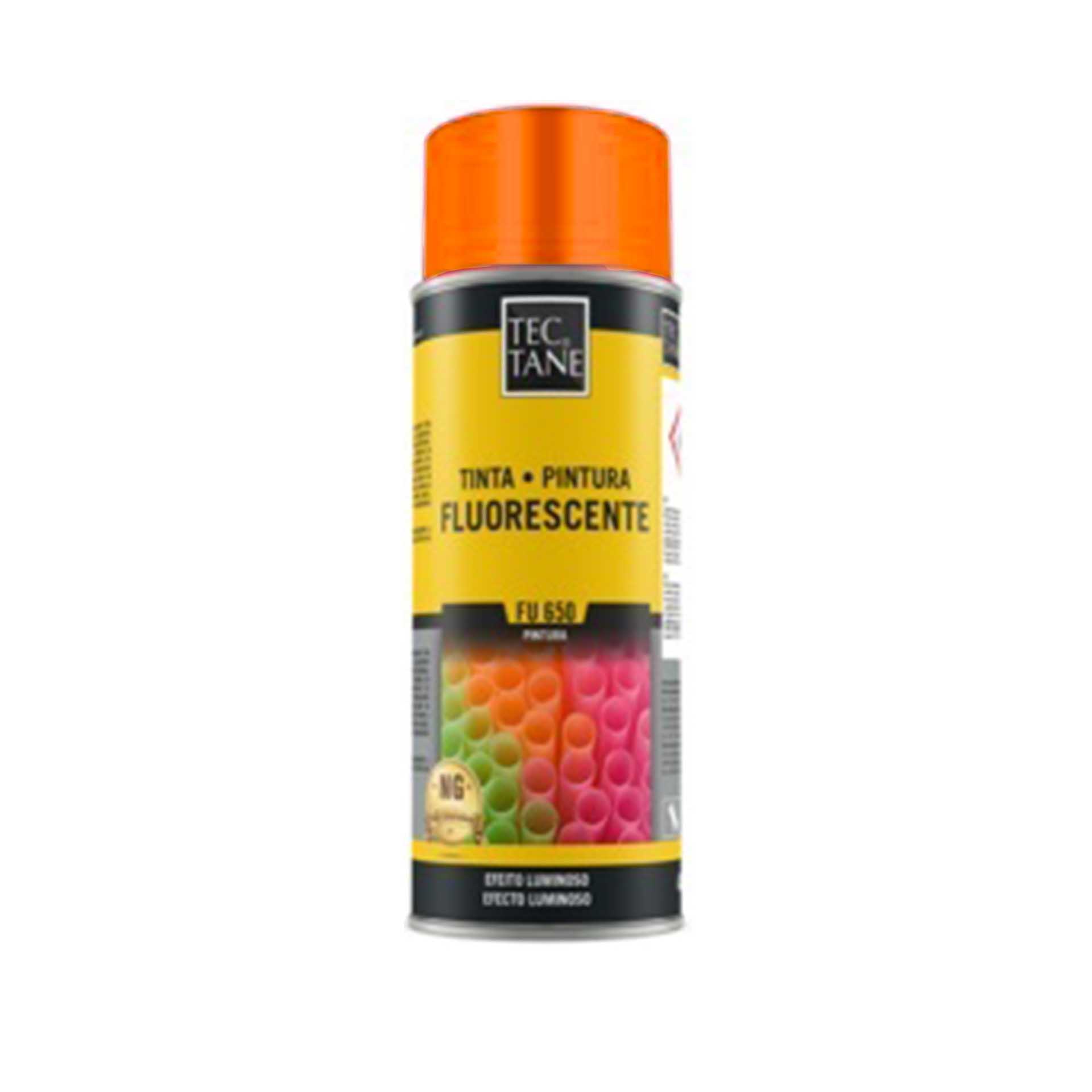 Spray Pintura Efeito Fluorescente FU650 Laranja 400ml