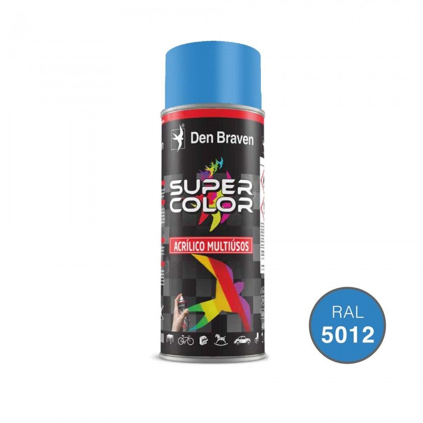 Spray Pintura Acrlico RAL5012 Azul Claro 400ml