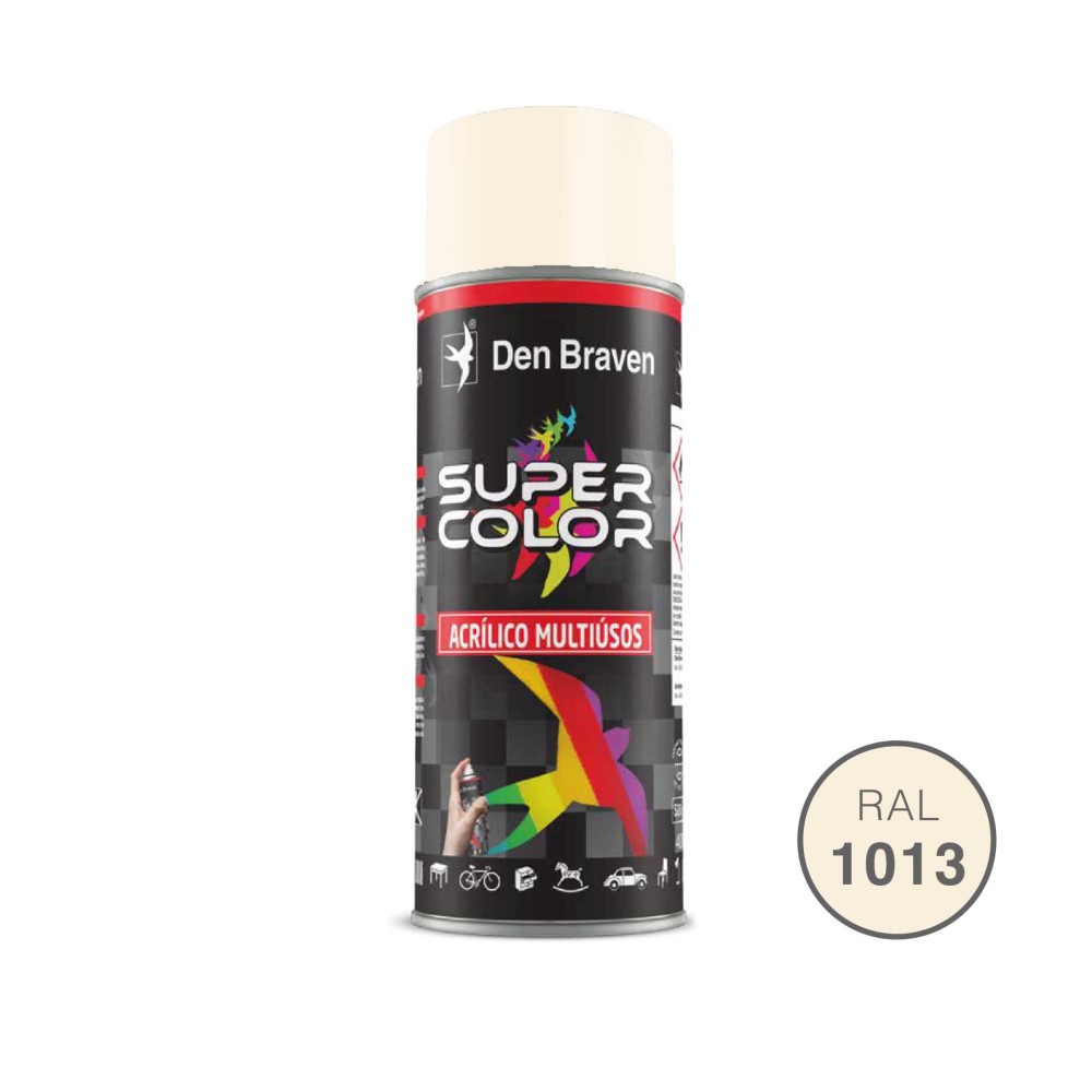 Spray Pintura Acrílico RAL1013 Branco Pérola 400ml