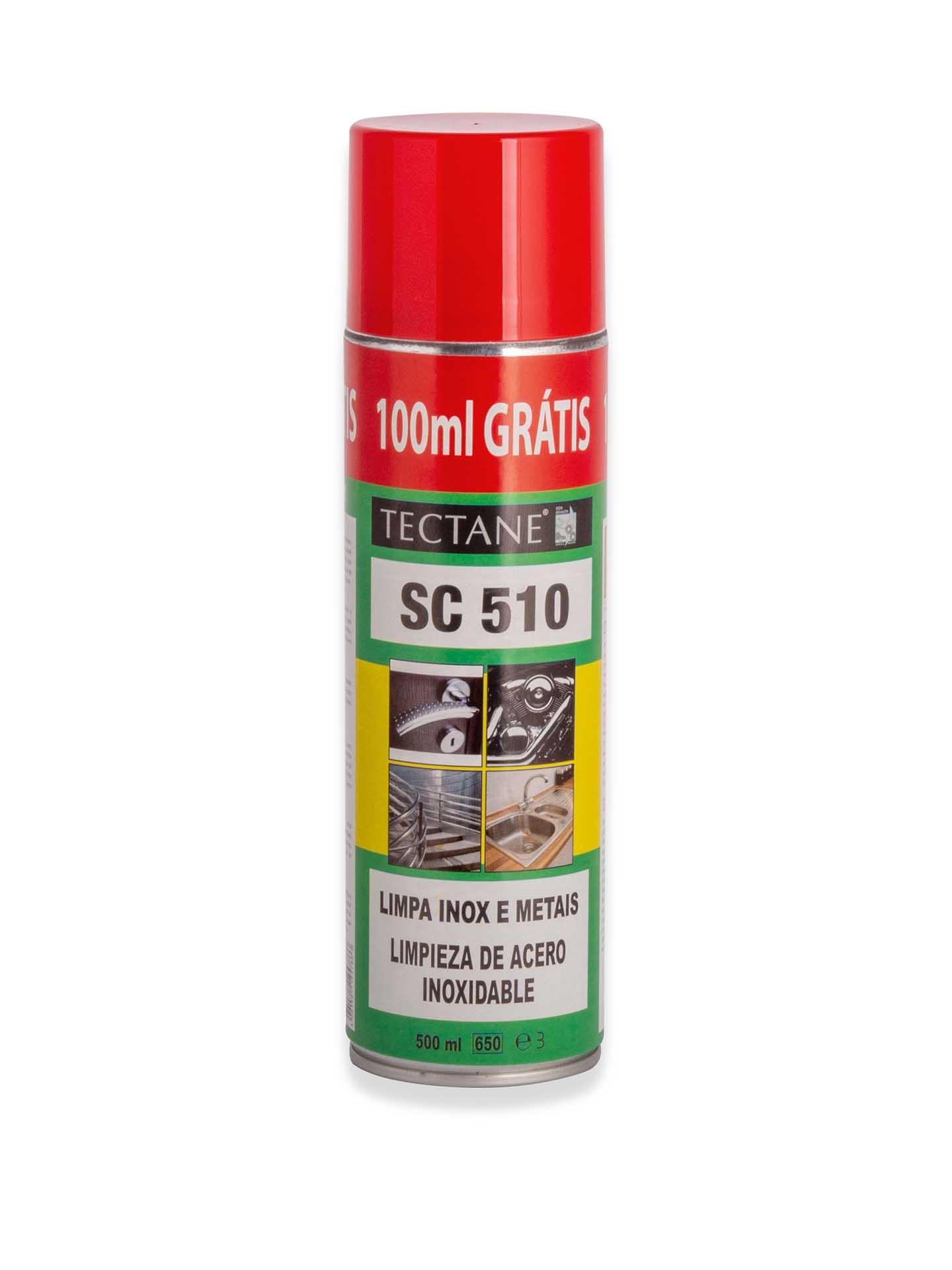 Spray Limpeza Inox / Metais 500ml + 100ml