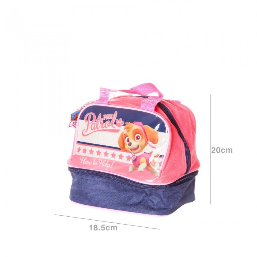 Lancheira Paw Patrol 20X18.5X14.5CM