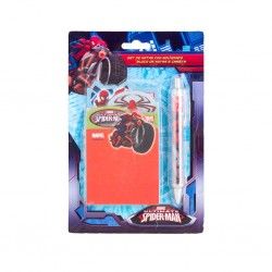 BLOCO NOTAS + CANETA SPIDERMAN