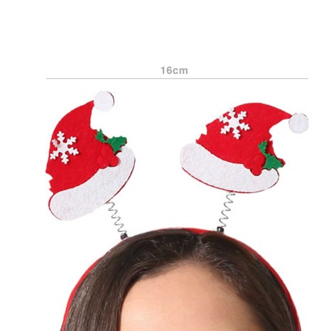 Arco Natal Gorro Vermelho 16cm - Image product