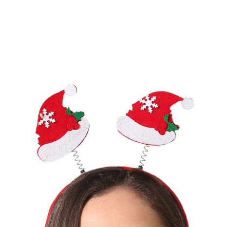Arco Natal Gorro Vermelho 16cm - Image product