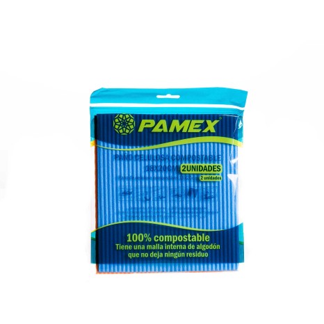 Pano Limpeza Celulose 18X20cm Pack 2 - Image product