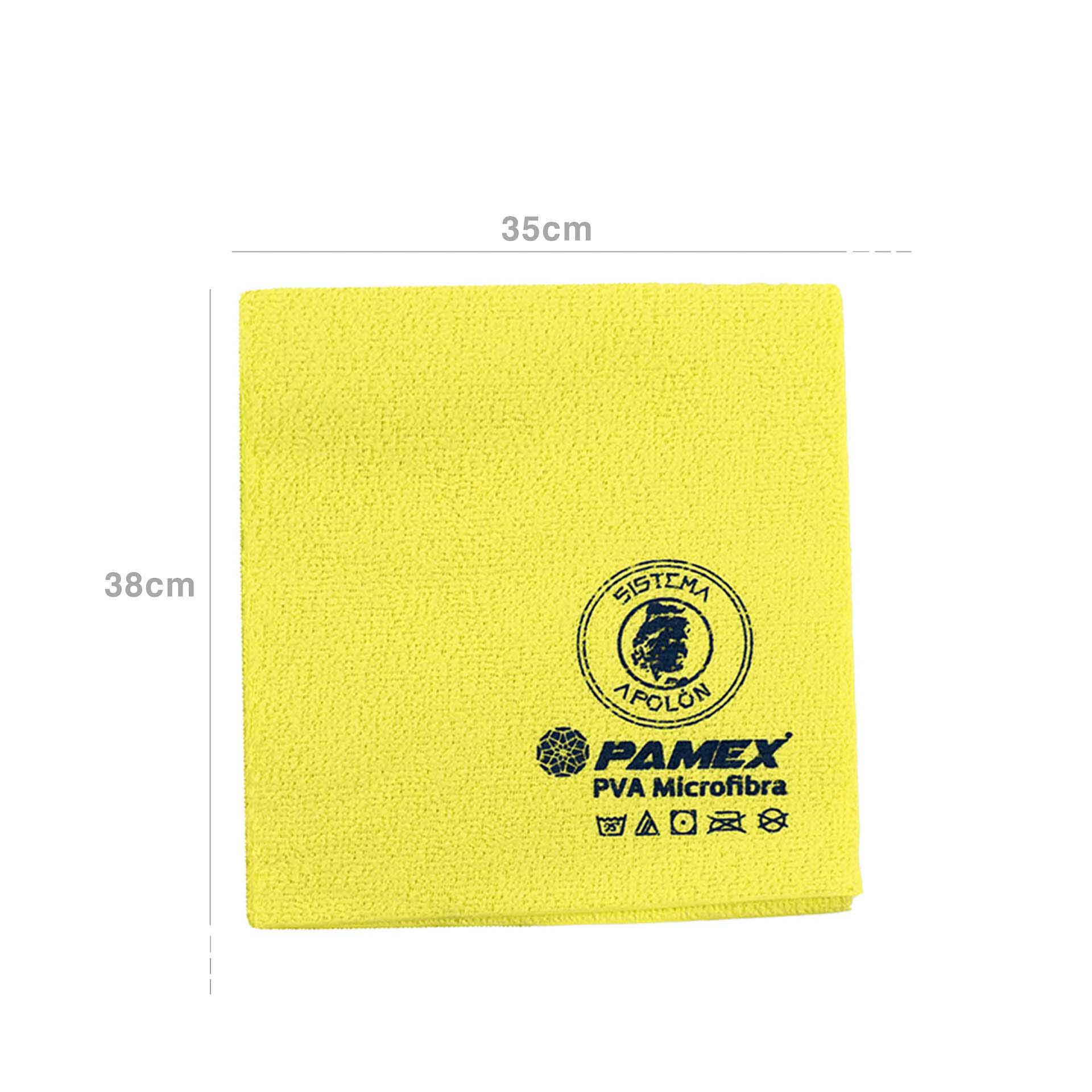 Pano Microfibra 80% Poliester + 20% Poliamida 35X38cm com pva