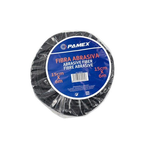 Rolo Fibra Abrasiva Preto 15cmx6m - Image product