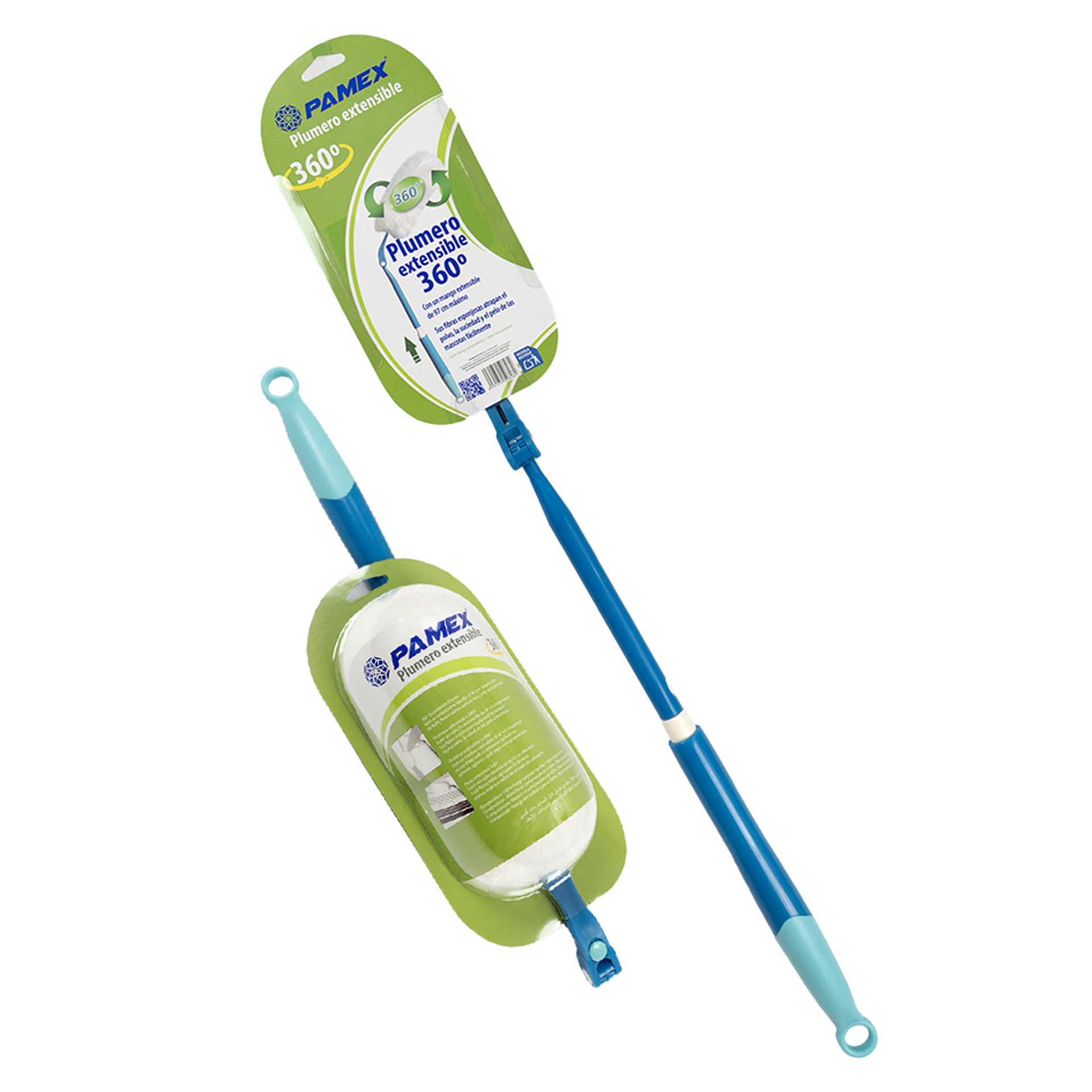 Espanador Extensível 46cm + 3 Recargas