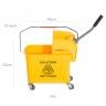 Balde Limpeza Industrial 24l 46X27.5X33cm