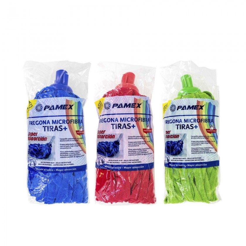 Esfregona Microfibra Tiras Plus Esfregona Microfibra Tiras Plus