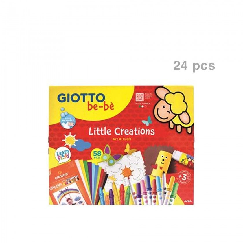Giotto Be-Bé Conjunto Pintura 24 Peças Giotto Be-Bé Conjunto Pintura 24 Peças