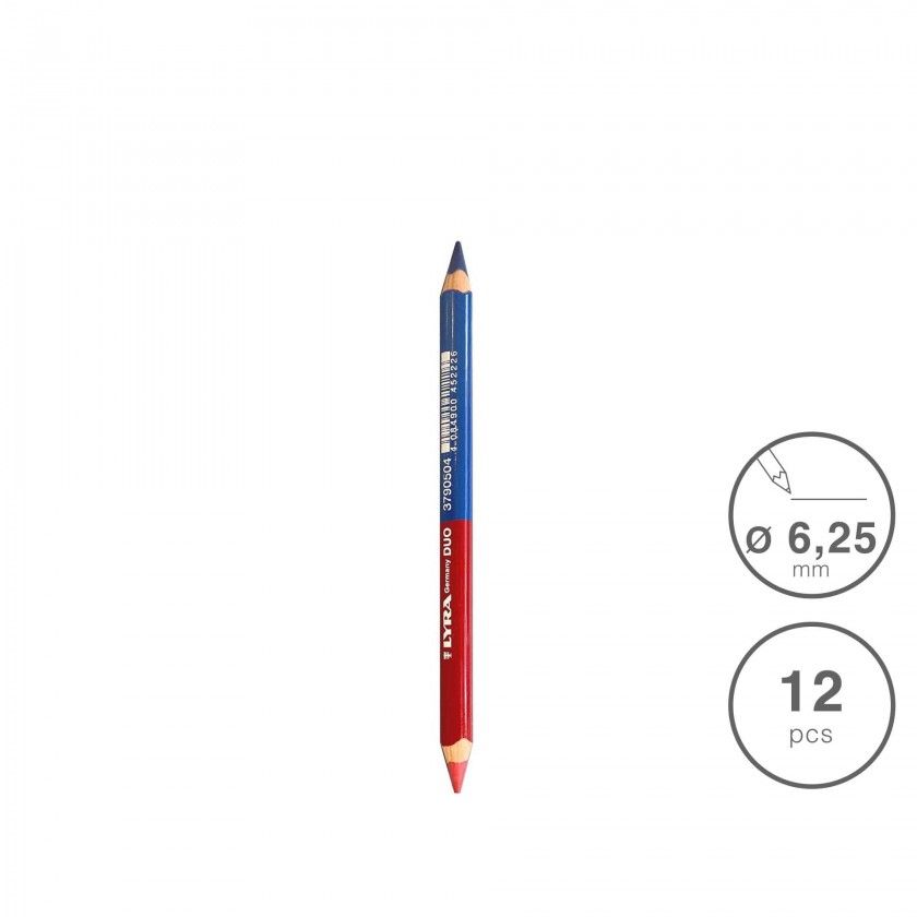 Lpis Lyra Duo Super Azul / Vermelho 6.3mm