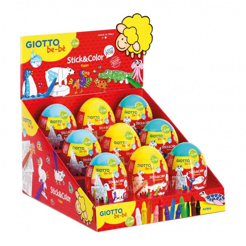 Giotto Be-Bé Ovo Colorir Giotto Be-Bé Ovo Colorir