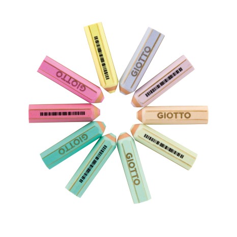 Borracha Giotto Formato Lápis Cor Pastel - Image product