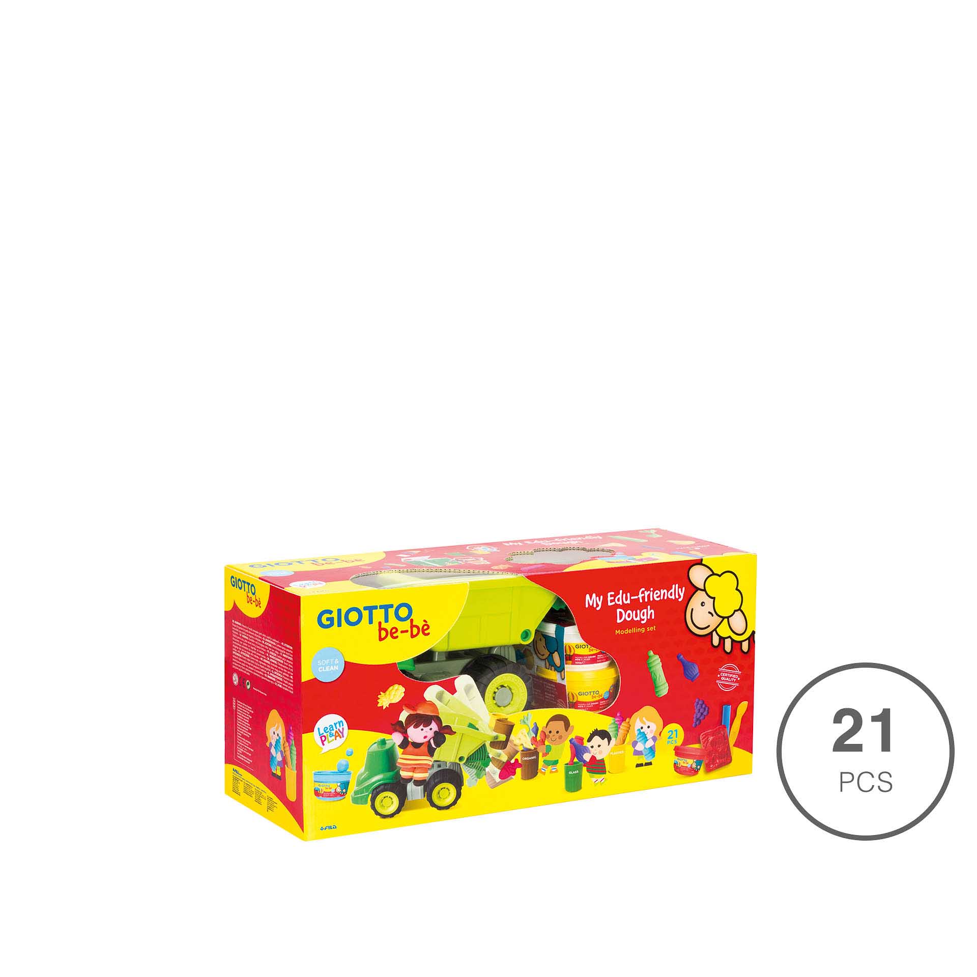 Giotto Be-Bé Plasticina e Moldes 21 Peças