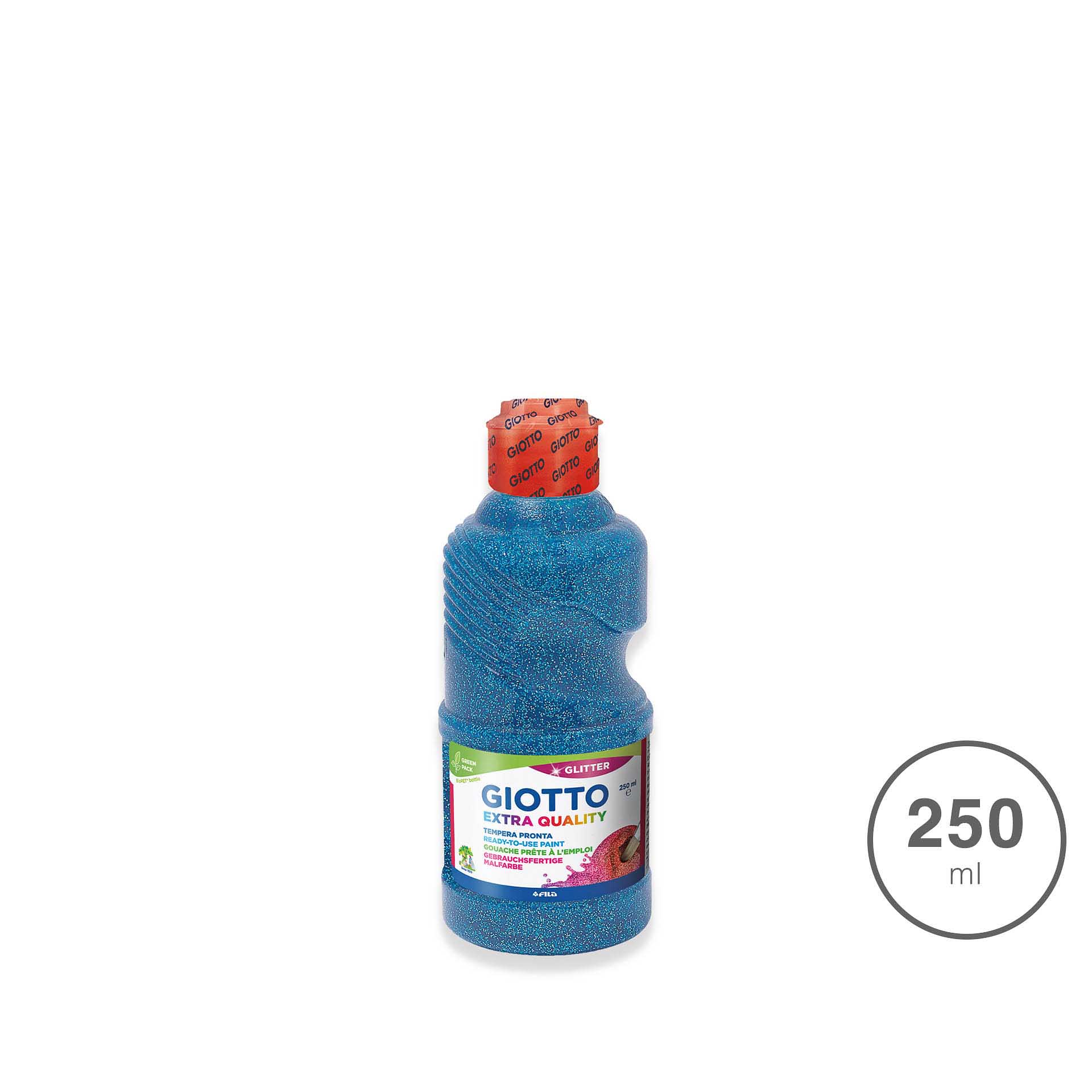 Guache Giotto Extra Quality Glitter Azul 250ml