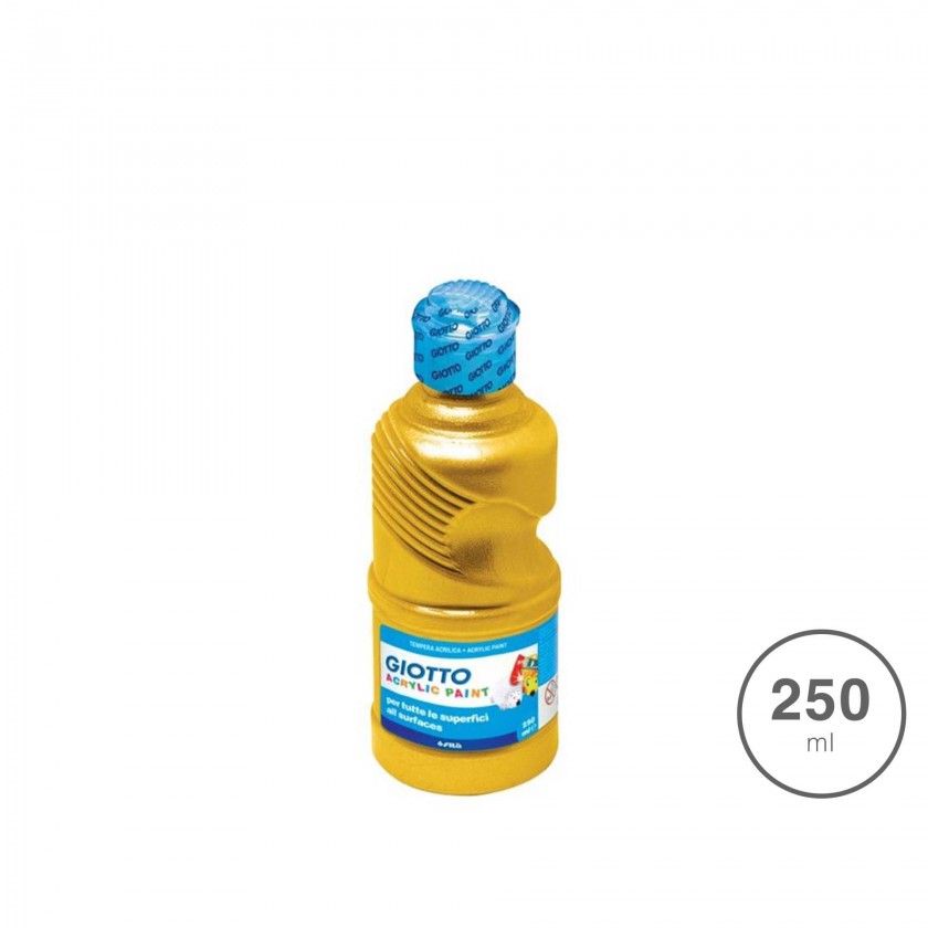 Guache Acrilico Paint Giotto Ouro 250ml