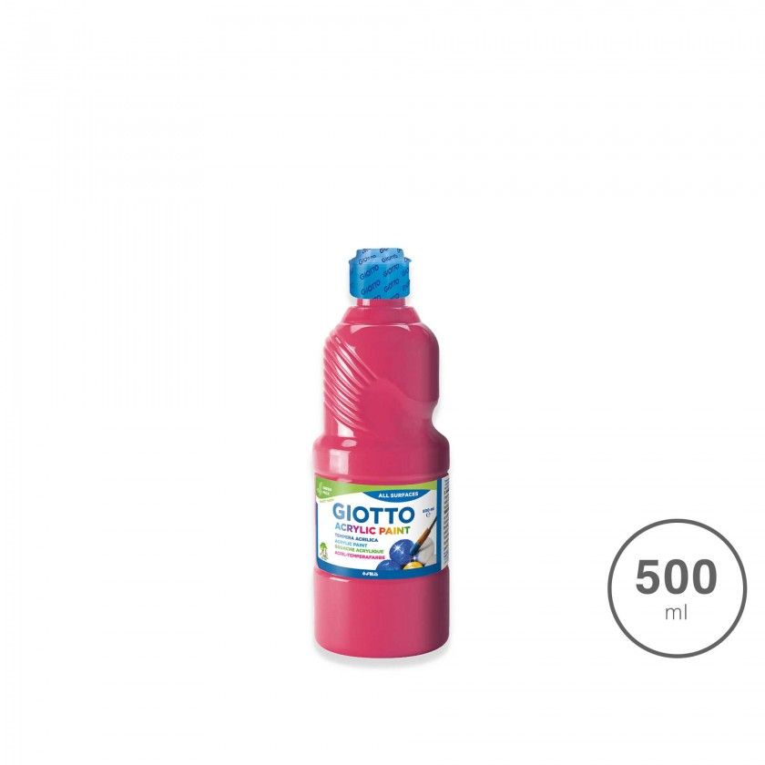 Guache Giotto Acrlico Paint Magenta 500ml