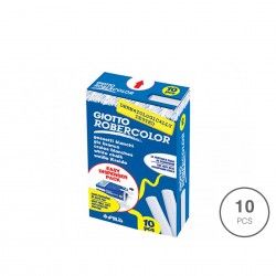 Paus Giz Giotto Robercolor Branco 10 Unidades