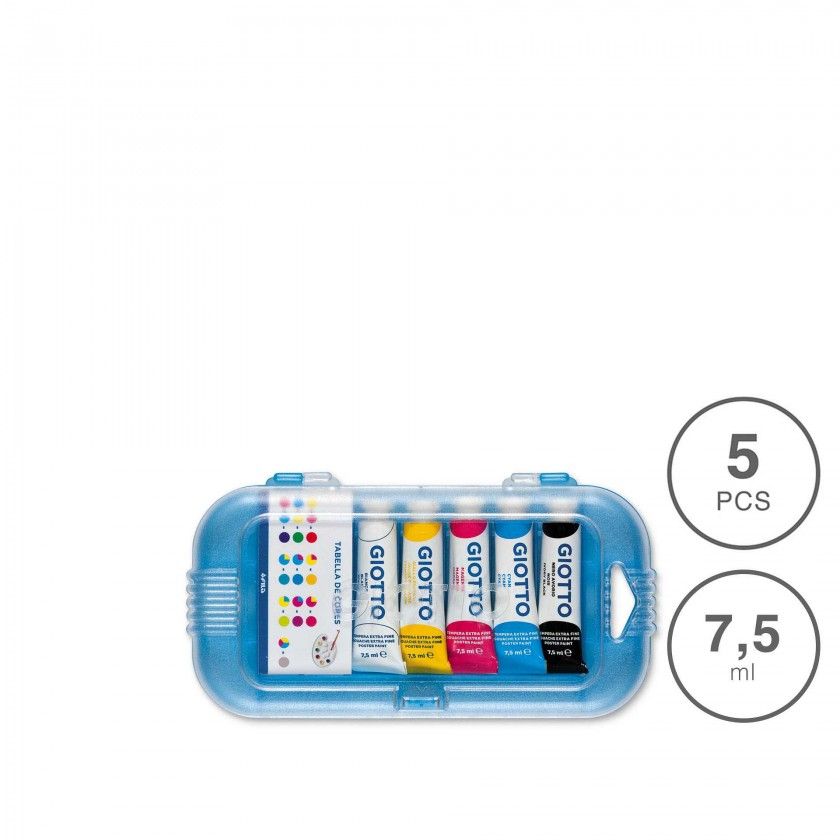 Guache Giotto 7.5ml 5 Cores