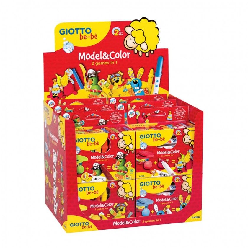 Giotto Be-Bé Model & Color 10 Peças Giotto Be-Bé Model & Color 10 Peças