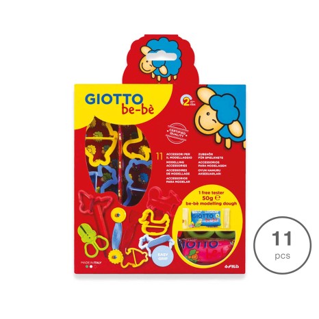 GIOTTO BE-BÉ PACK MODELLING 12 PEÇAS - Image product