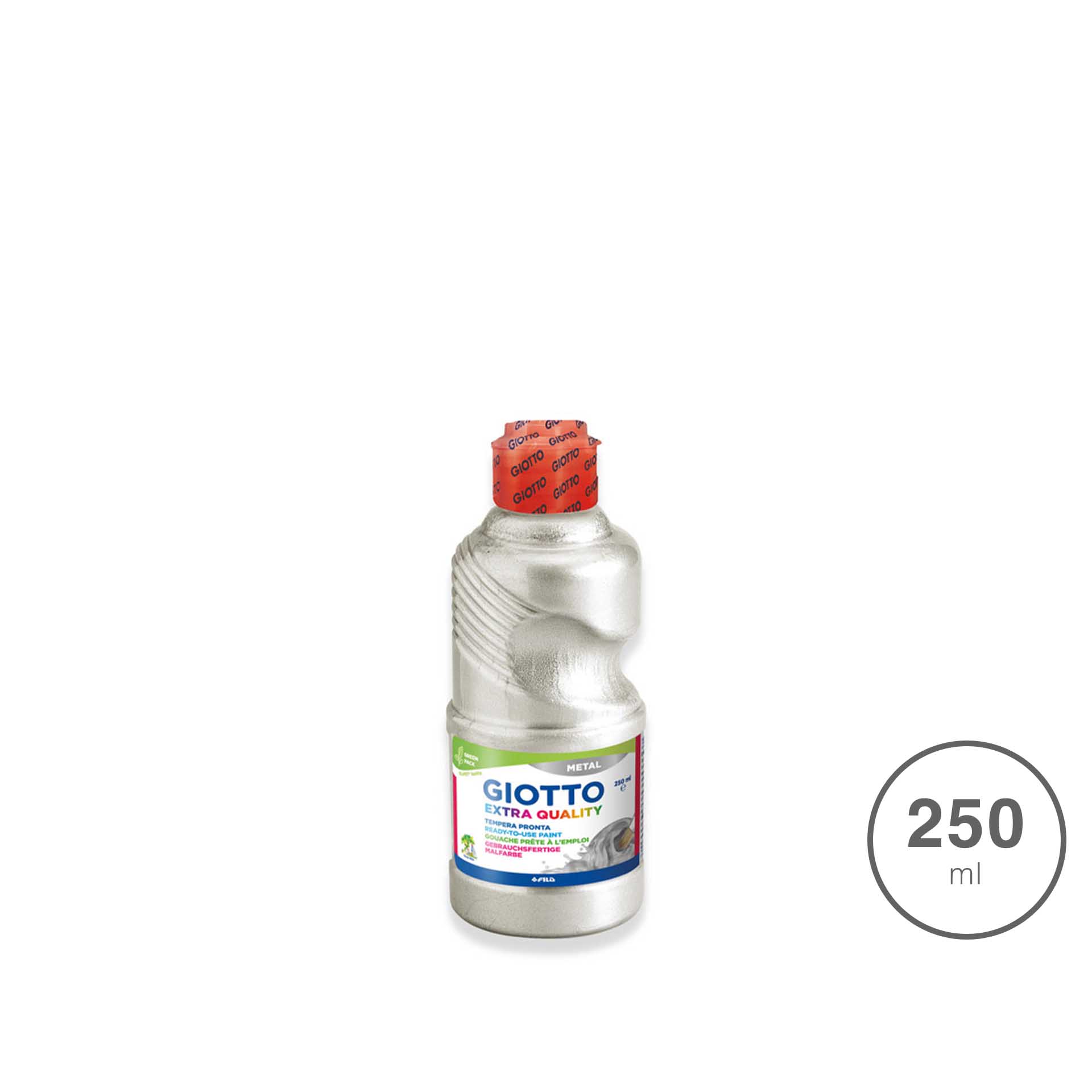 Guache Giotto Extra Quality Metal Prata 250ml