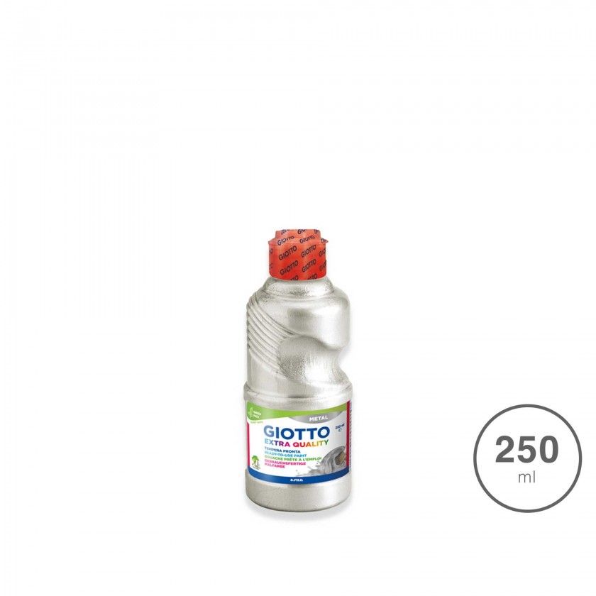 Guache Giotto Extra Quality Metal Prata 250ml