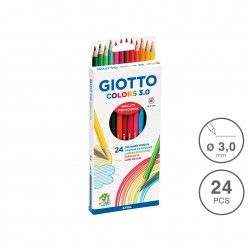 Lpis Cor Giotto Colors 3mm 24 Cores