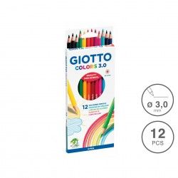 Lpis Cor Giotto Colors 3mm 12 Cores