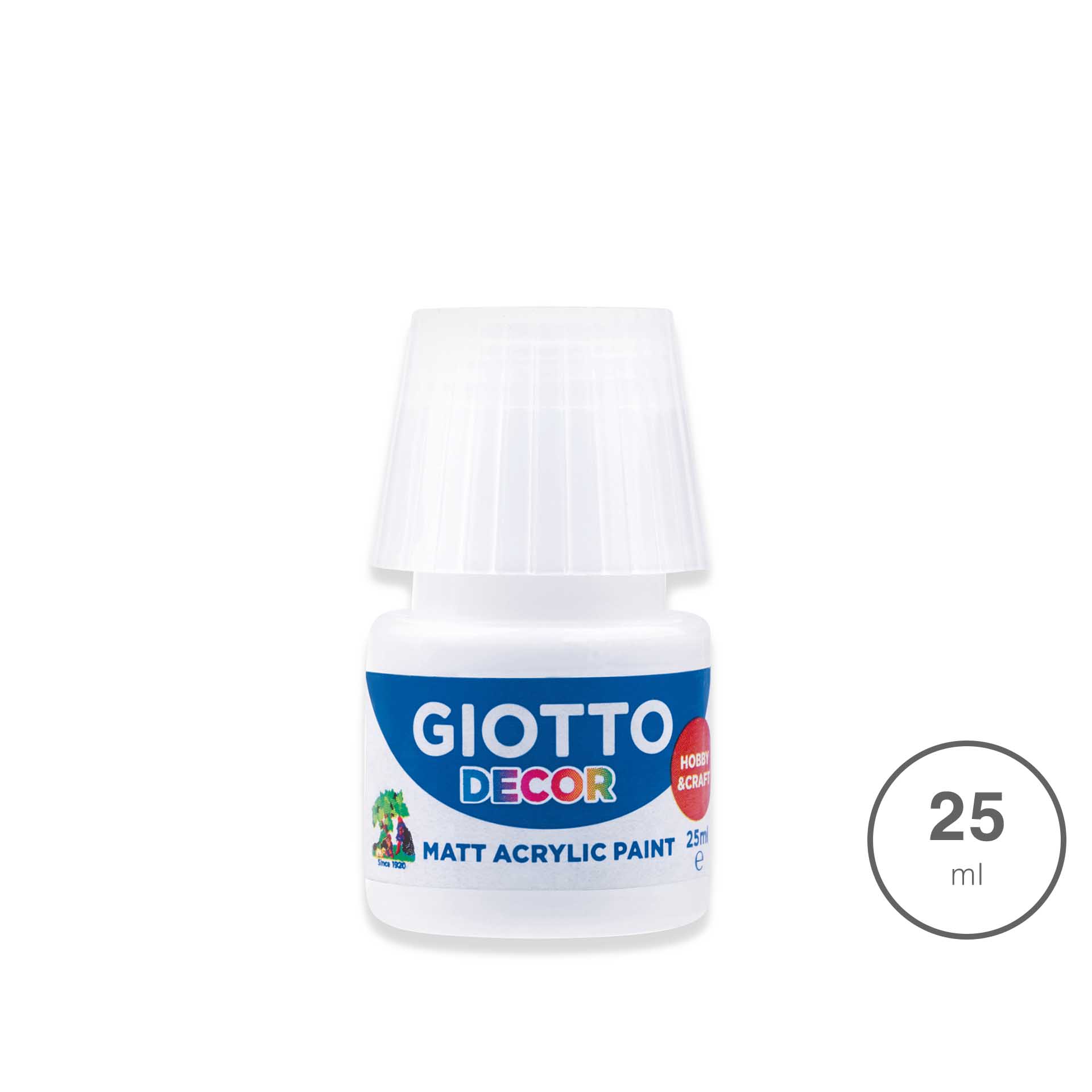 Tinta Acrílica Giotto Decor Branco 25ml