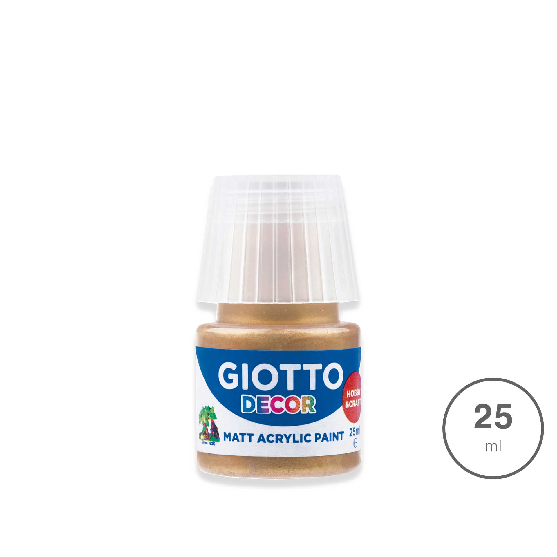 Tinta Acrílica Giotto Decor Ouro 25ml