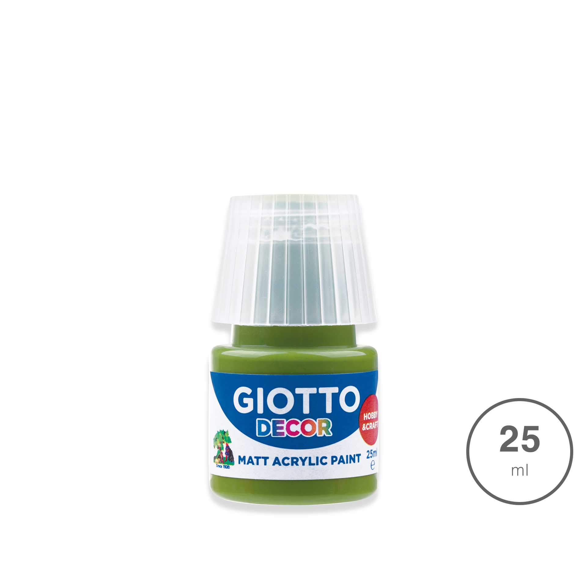 Tinta Acrílica Giotto Decor Verde Oliva 25ml