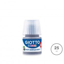 Tinta Acrlica Giotto Decor Cinzento Escuro 25ml