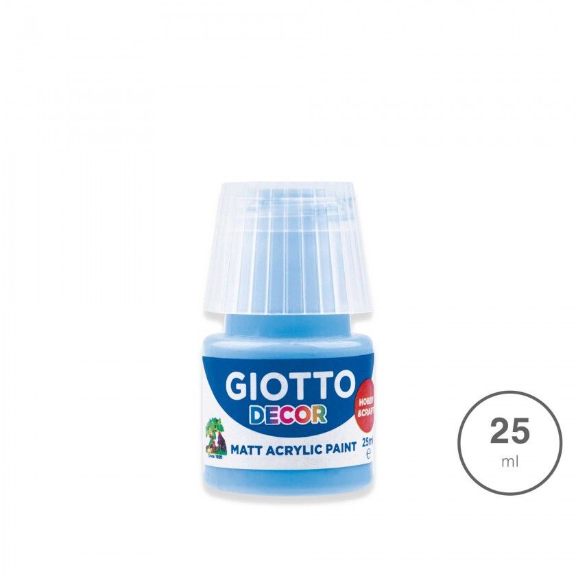 Tinta Acrlica Giotto Decor Azul Celeste 25ml