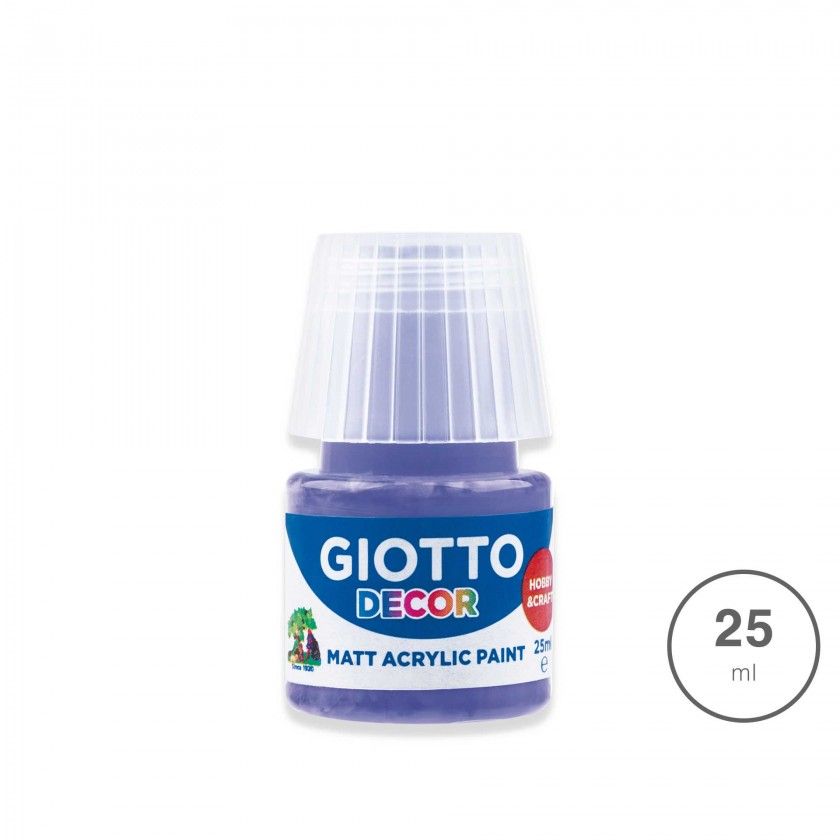 Tinta Acrlica Giotto Decor Violeta 25ml
