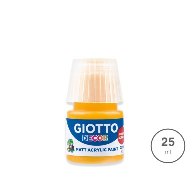Tinta Acrílica Giotto Decor Amarelo Escuro 25ml