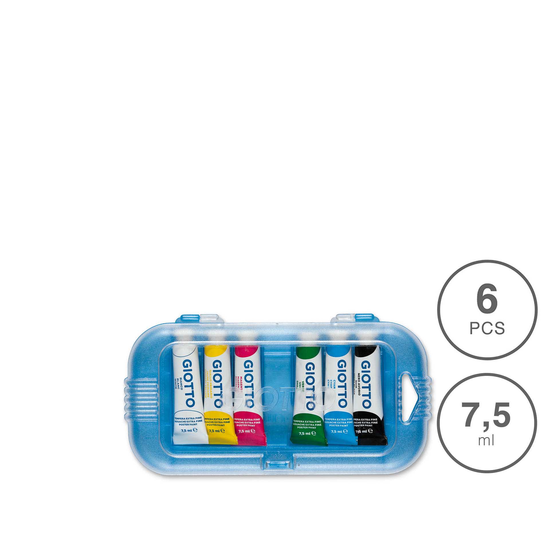 Guache Giotto 7.5ml 6 Cores
