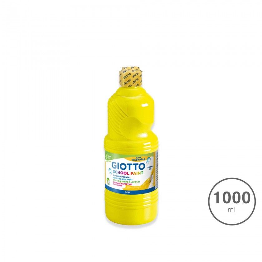 Guache Giotto School Paint Amarelo 1000ml