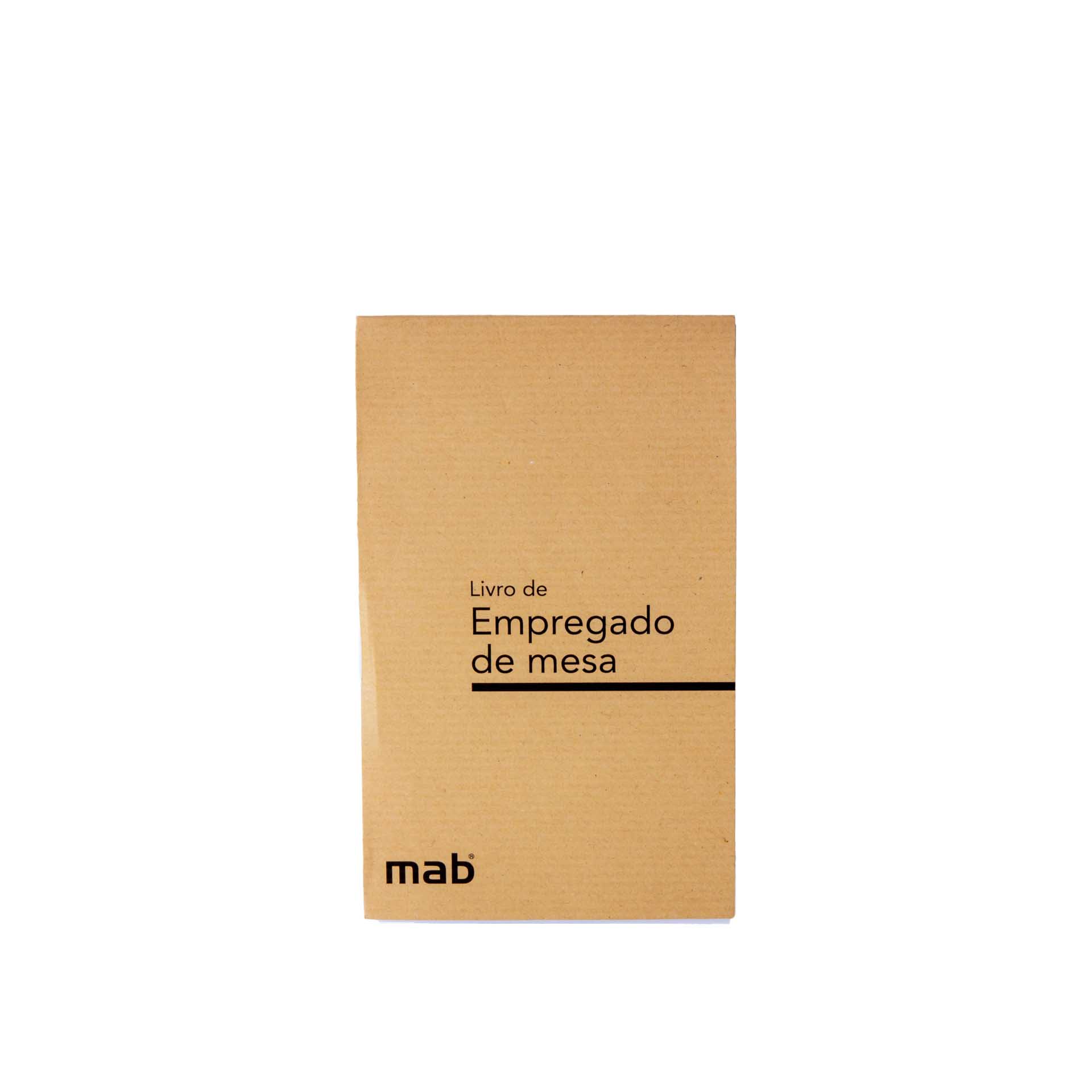 Livro Empregado Mesa 85X135mm