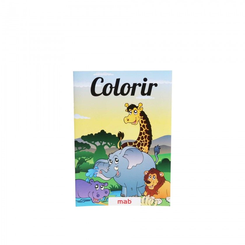 Livro Colorir na Selva Livro Colorir na Selva