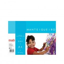 Bloco 25 Folhas Papel Manteigueiro A3 100G