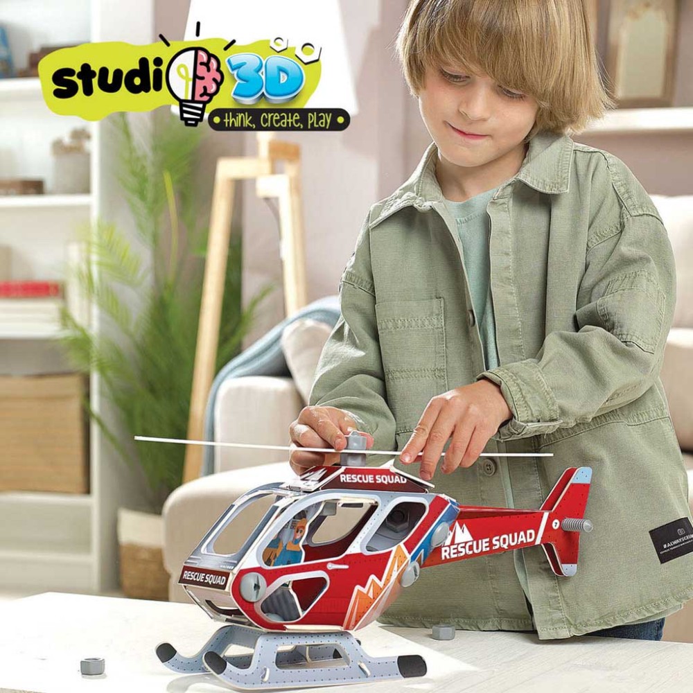 Jogo Educa Studio 3D Helicoptero
