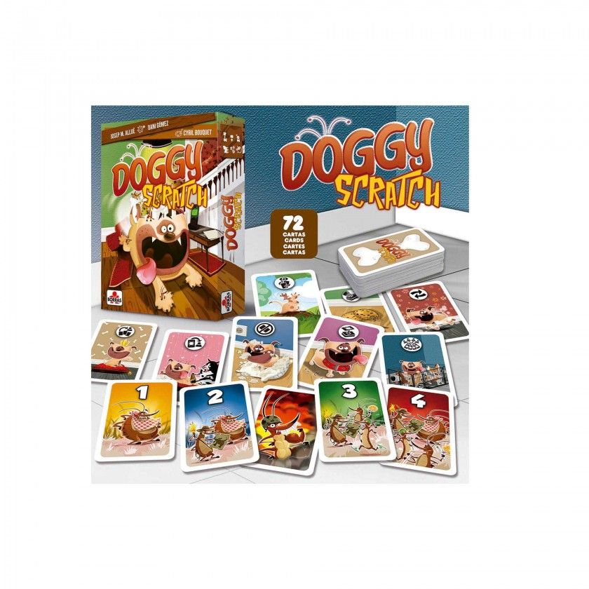 Jogo Cartas Educa Doggy Scratch