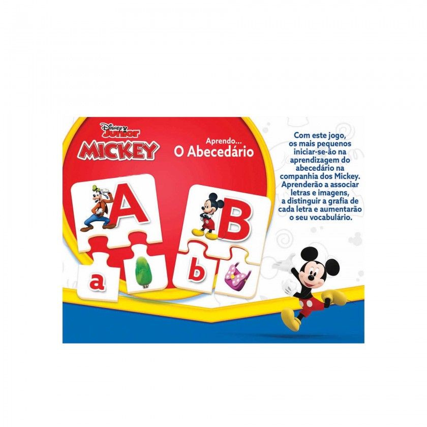 Jogo Educativo Educa Mickey Abecedrio