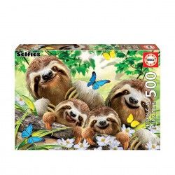 Puzzle Educa 500 Peas Famlia Preguias