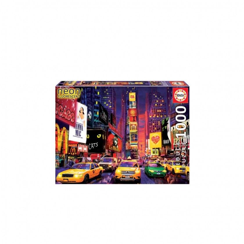 Puzzle Educa 1000 Peças Times Square Puzzle Educa 1000 Peças Times Square