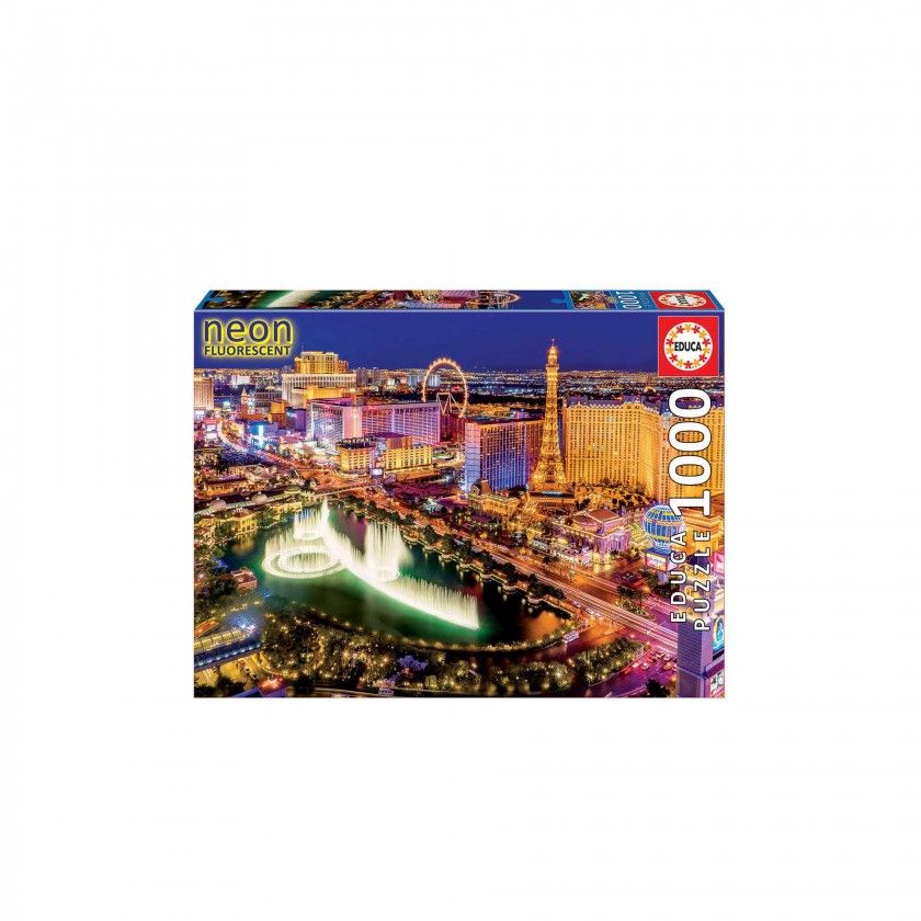 Puzzle Educa 1000 Peças Las Vegas Puzzle Educa 1000 Peças Las Vegas