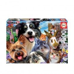 Puzzle Educa 500 Peas Amigos Ptio